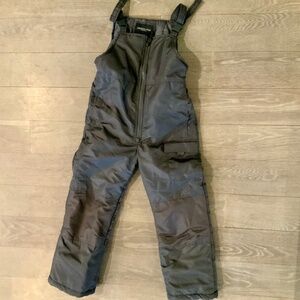 London Fog Girls Boys Kids Snowsuit Snow Overalls Gray Size Large S 8